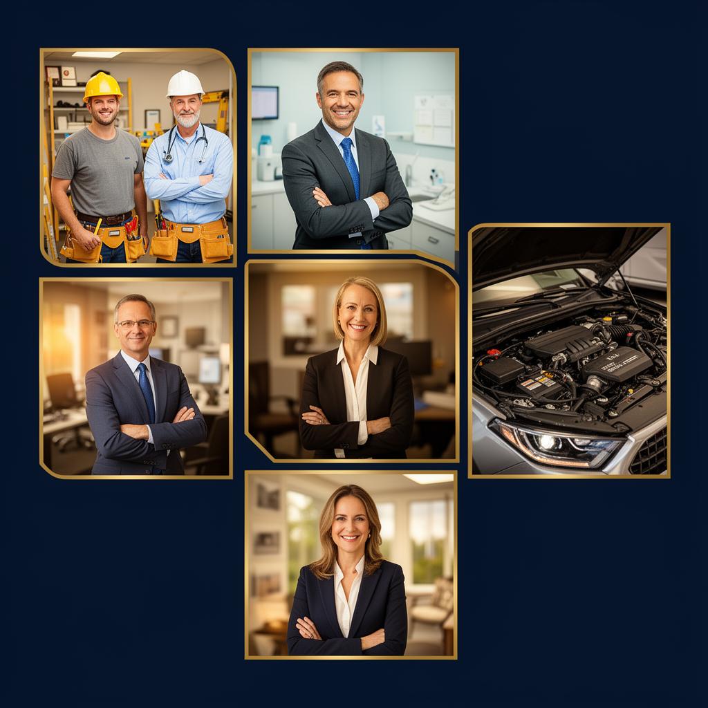 A range of business owners we serve