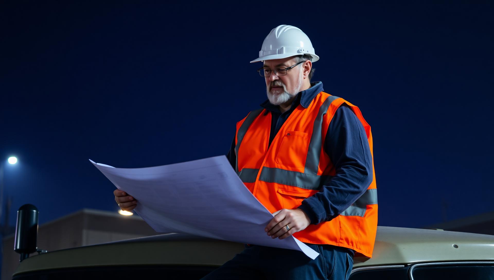 Commercial contractor team shaking hands with developer clients over blueprints in a modern office