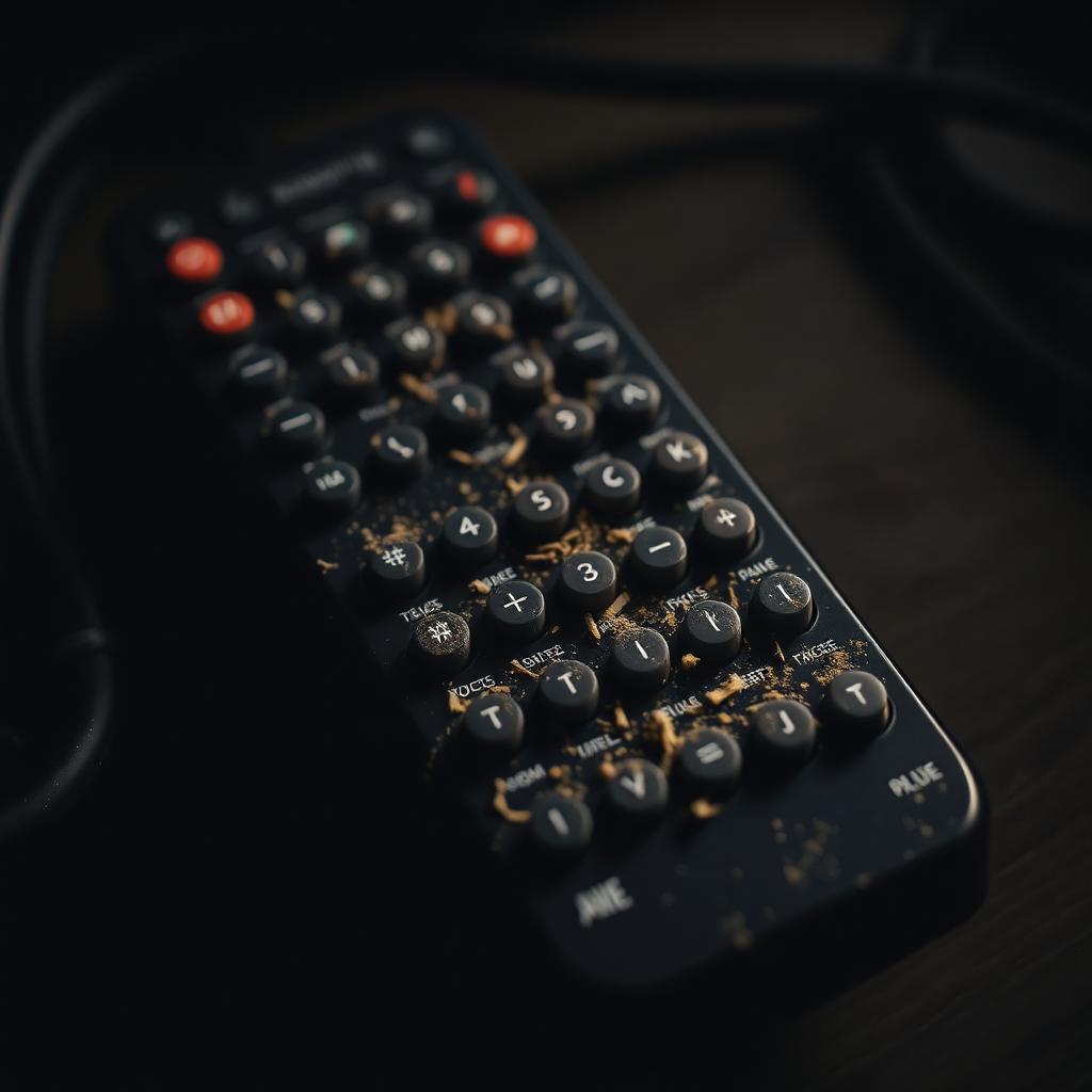 Outdated cable TV remote representing legacy broadcast spend
